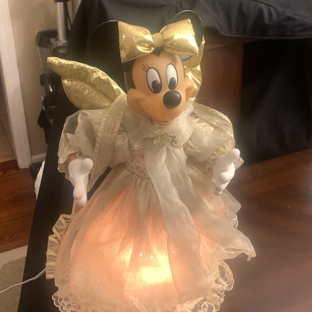 Disney Minnie Mouse Angel Tree Topper